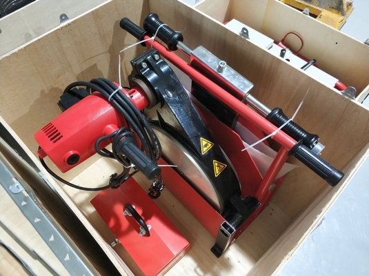 Máquina semi automática de la soldadura por fusión del extremo para los tubos del HDPE de 90 - de 315m m