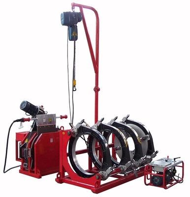 Máquina hidráulica 380V 630M M de la soldadura por fusión del extremo del HDPE