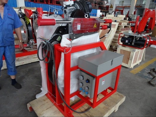 Máquina hidráulica 380V 630M M de la soldadura por fusión del extremo del HDPE