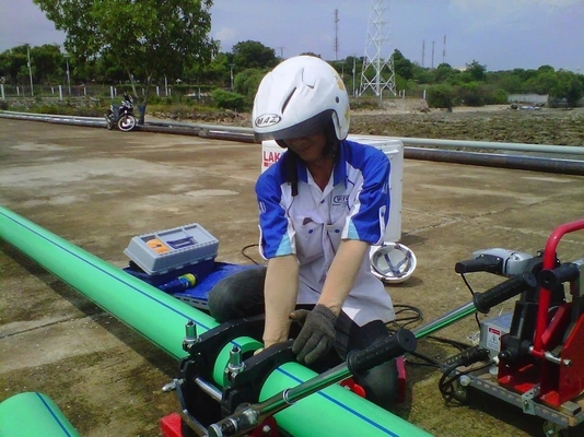 Certificado manual de la máquina ISO de la soldadura por fusión del extremo del tubo plástico de PVDF