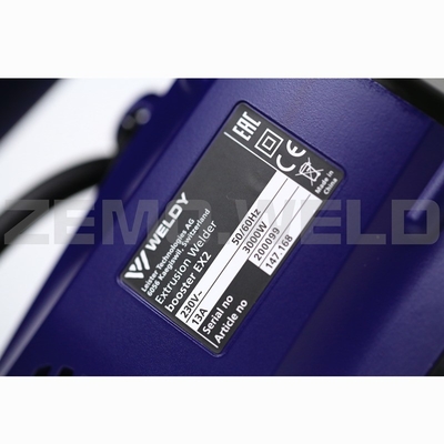El arma de soldadura 3000W de la protuberancia práctica del HDPE del aumentador de presión EX2 de WELDY fácil actúa