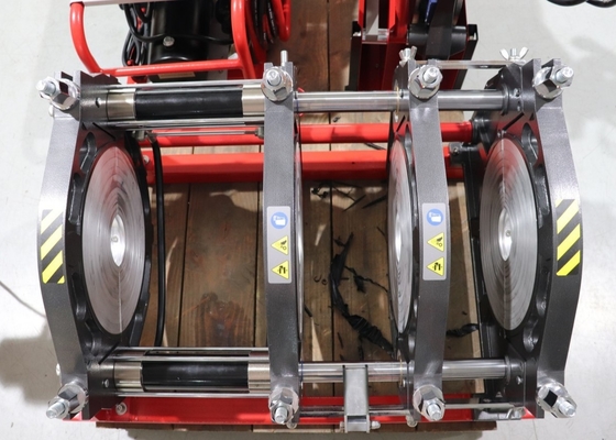 máquina de la soldadura por fusión de 315m m, alto tubo exacto del HDPE que articula el calentador