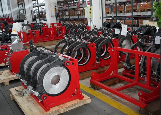 Alta máquina exacta de la fusión del extremo, soldadora del HDPE