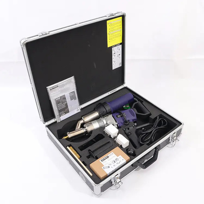 230v Booster Ex2 Soldadora de extrusión de plástico portátil con varios zapatos de soldadura