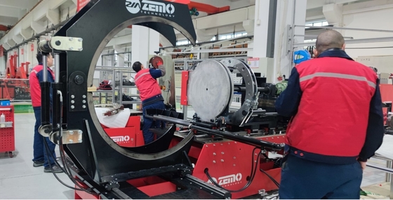 Máquina de fusión de conectores de montura de 1200 mm 380v