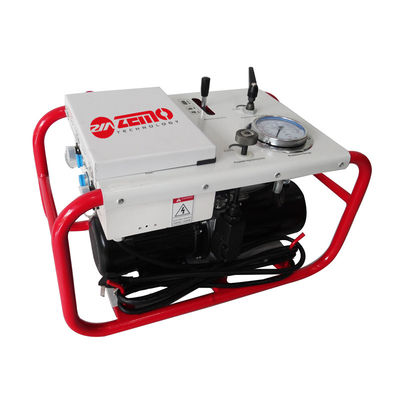 Máquina de la soldadura por fusión del extremo del HDPE DVS2207-1 08/2007 1KW, soldador hidráulico del extremo de 160M M
