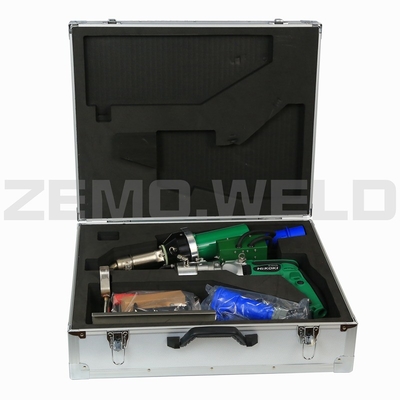 DWC instala tubos al soldador plástico de mano Automatic 2KG/H de la protuberancia para el estanque de peces