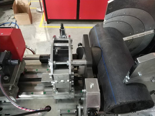 alto de la máquina 315m m de la fusión de la silla de montar 220V exacto para el tubo del HDPE
