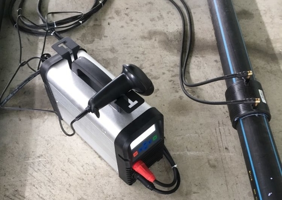 Exploración automática del código de barras de la soldadora de Electrofusion del tubo del PE