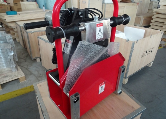 Fusión termoplástica del extremo del tubo del HDPE de la soldadora de 2 pulgadas semi automática