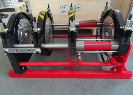 Fusión termoplástica del extremo del tubo del HDPE de la soldadora de 2 pulgadas semi automática