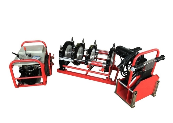 Monofásico de articulación de la pulgada 220V de la máquina IPS 8 de la soldadura por fusión del extremo del HDPE de ASTM