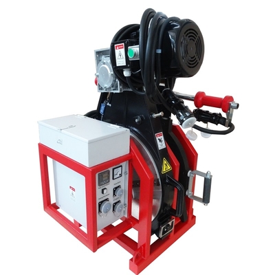 18" soldador polivinílico de la fusión del tubo de la máquina 415V 60HZ de la soldadura por fusión del extremo del HDPE