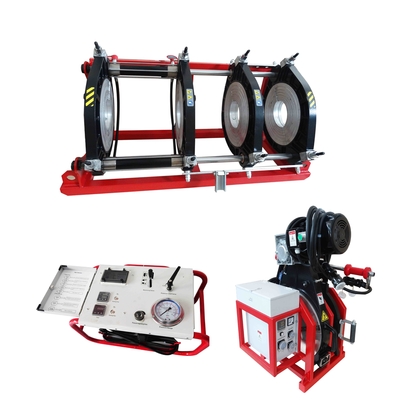 24" máquina 12.35KW semi automático de la soldadura por fusión del extremo del HDPE del IPS