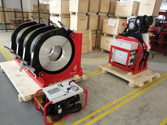 380V 36" máquina 1360KG de Thermofusion del HDPE del IPS semi automática