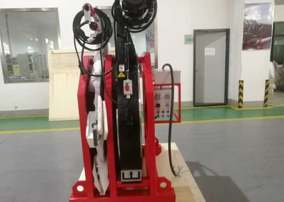 máquina de la soldadura por fusión del extremo del HDPE de 40Inch IPS que articula el tubo del grado PE del calentador 415V 270