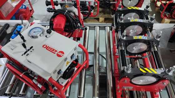 Monofásico hidráulica de la máquina 1KW de la soldadura por fusión del extremo de 160M M