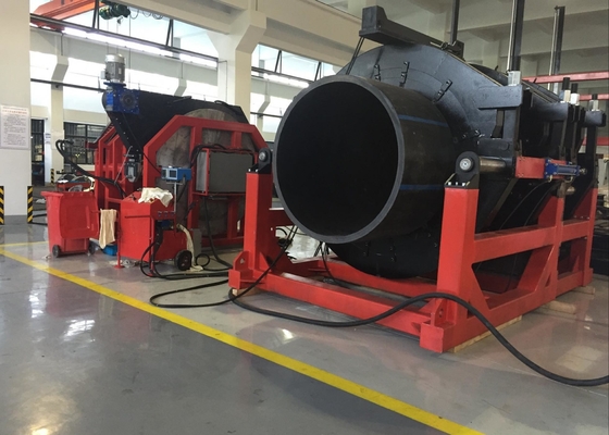 Máquina hidráulica 1800M M 35KW de la soldadura a tope del tubo completamente automático del HDPE
