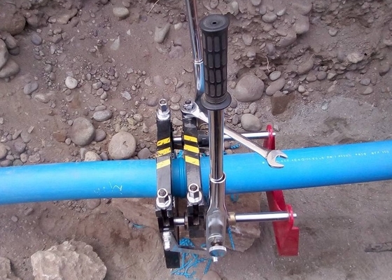 monofásico manual polivinílica de la máquina 60HZ de la soldadura por fusión del extremo de 160m m