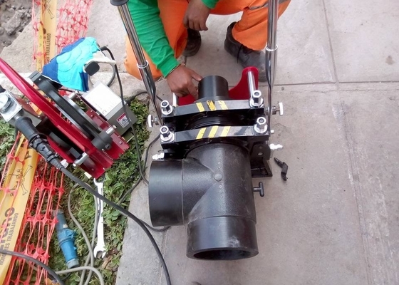 soldador manual CE Approved Easy Operating de la fusión del HDPE de 110V 60HZ