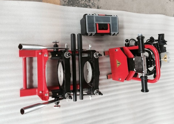 Máquina manual 44KG 220V de la soldadura por fusión del extremo del tubo del polietileno