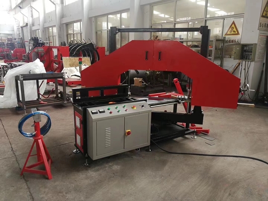 La banda del tubo del polietileno del HDPE vio la cortadora plástica del tubo 380V