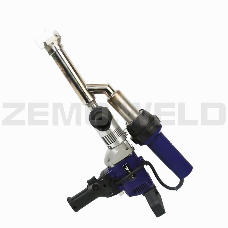 Soldadora plástica del PVC Rod Hand Held Plastic Extruder del aumentador de presión EX3 de WELDY 2.5KG/H