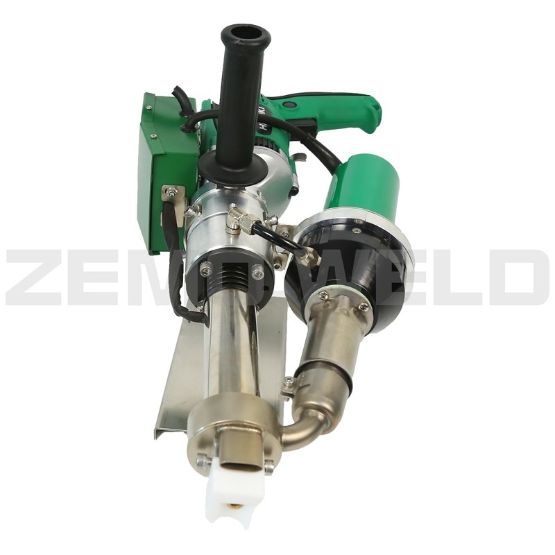 DWC instala tubos al soldador plástico de mano Automatic 2KG/H de la protuberancia para el estanque de peces